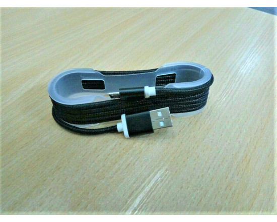 Micro USB кабель в нейлоновой оплётке (черный) ОПТ и РОЗНИЦА!