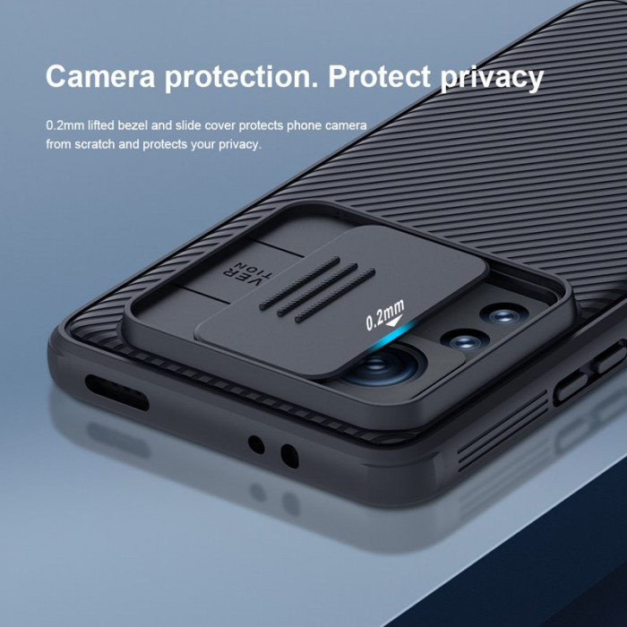 Чохол Nillkin CamShield Pro для Xiaomi 12T Pro Чорний