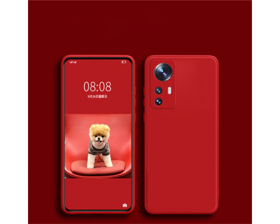 Силиконовый чехол Soft Touch для Xiaomi 12T Красный