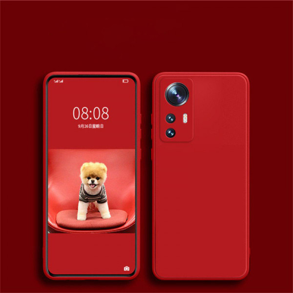 Силиконовый чехол Soft Touch для Xiaomi 12T Красный