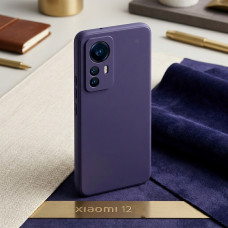 Силіконовий чохол Soft Touch для Xiaomi 12 Фіолетовий