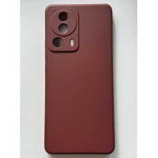Силіконовий чохол Soft Touch для Xiaomi 13 Lite Бордовий