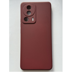 Силіконовий чохол Soft Touch для Xiaomi 13 Lite Бордовий