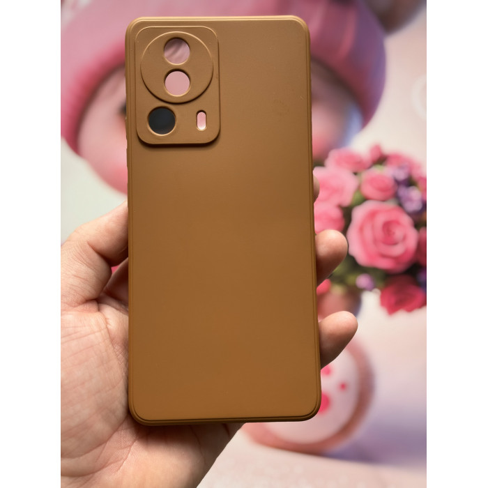 Силіконовий чохол Soft Touch для Xiaomi 13 Lite Коричневий