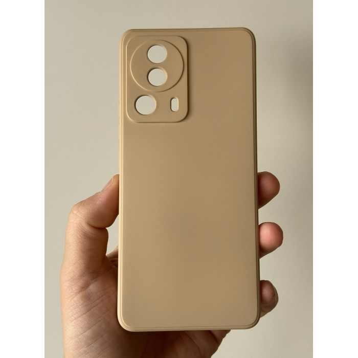 Силіконовий чохол Soft Touch для Xiaomi 13 Lite Бежевий