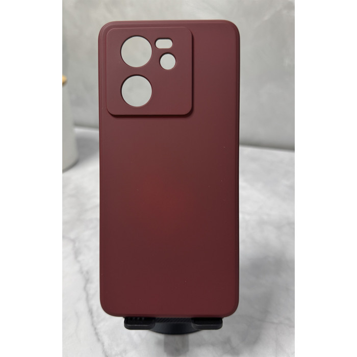 Силіконовий чохол Soft Touch для Xiaomi 13T/Pro Бордовий