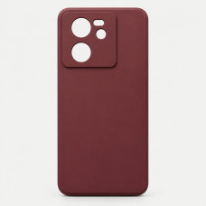 Силиконовый чехол Soft Touch для Xiaomi 13T/Pro Бордовый