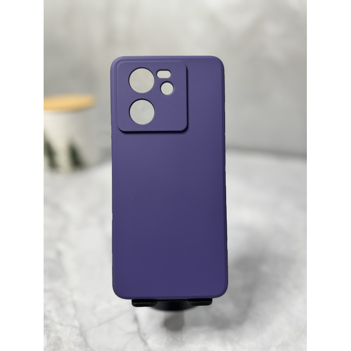 Силиконовый чехол Soft Touch для Xiaomi 13T/Pro Фиолетовый