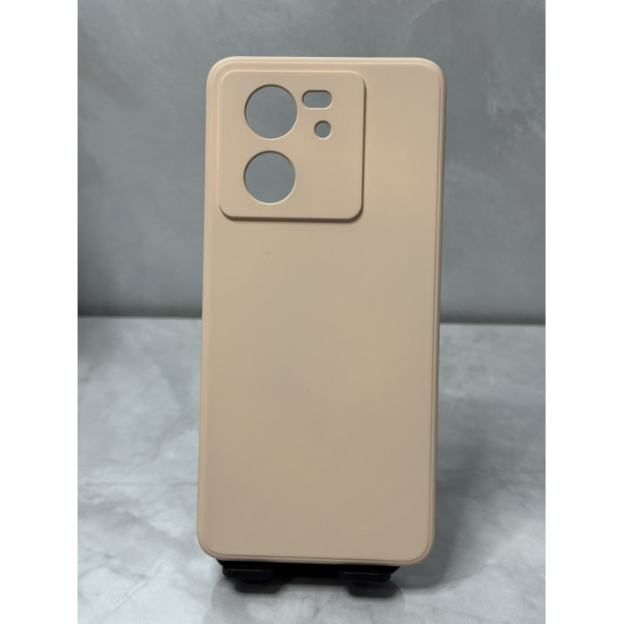 Силиконовый чехол Soft Touch для Xiaomi 13T/Pro Бежевый