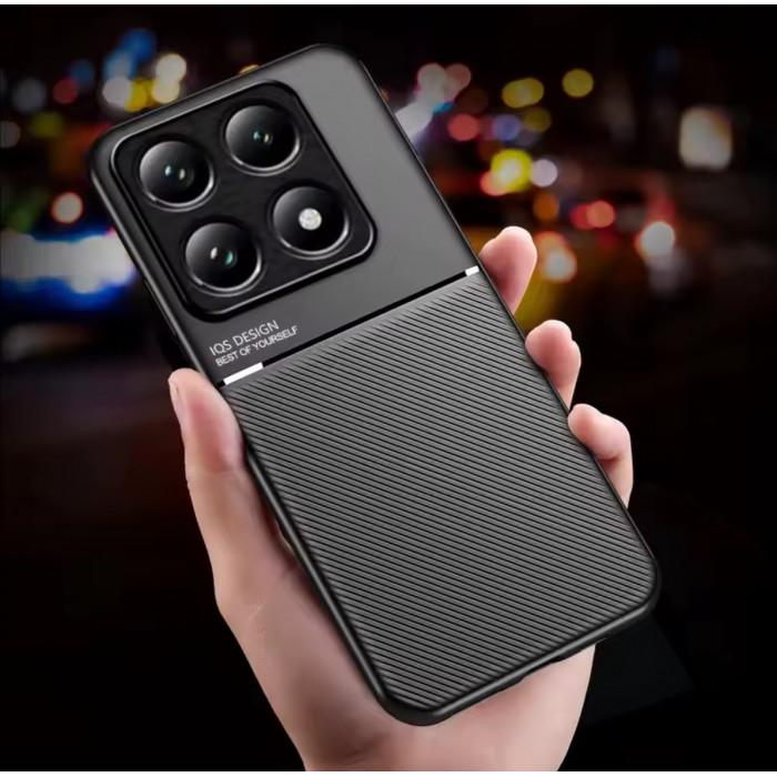 Силіконовий чохол IQS Design для Xiaomi 14T Чорний