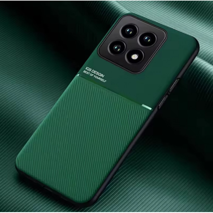 Силіконовий чохол IQS Design для Xiaomi 14T Зелений