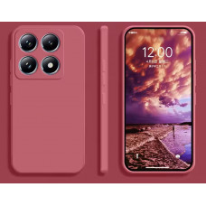 Силиконовый чехол Soft Touch для Xiaomi 14T Малиновый