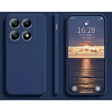 Силиконовый чехол Soft Touch для Xiaomi 14T Синий