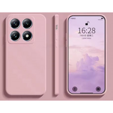 Силиконовый чехол Soft Touch для Xiaomi 14T Розовый