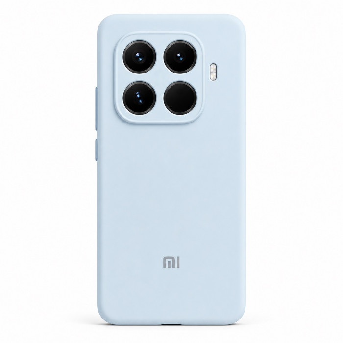 Силиконовый чехол Soft Touch для Xiaomi 15T Pro Голубой