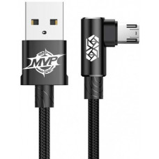 Кабель Baseus MVP Elbow microUSB CAMMVP-A01 (L Shape) Black 1м