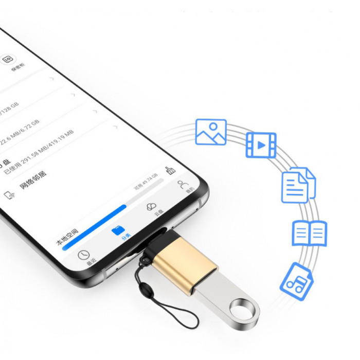 OTG перехідник USB 3.0 Type-C ST