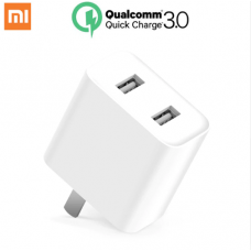 Зарядное устройство Xiaomi на 2 USB порта Quickcharge 3.0