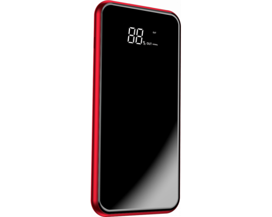 Внешний аккумулятор Baseus Power Bank 8000mAh Full screen bracket Series Wireless Charging Red (PPALL-EX01)