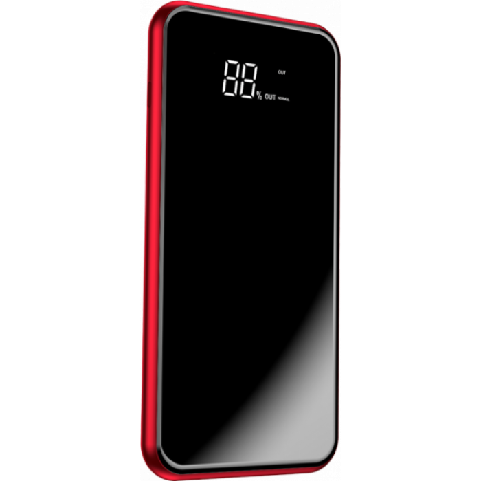 Зовнішній акумулятор Baseus Power Bank 8000mAh Full screen bracket Series Wireless Charging Red (PPALL-EX01)