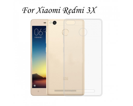 Силиконовый чехол для Xiaomi Redmi 3x
