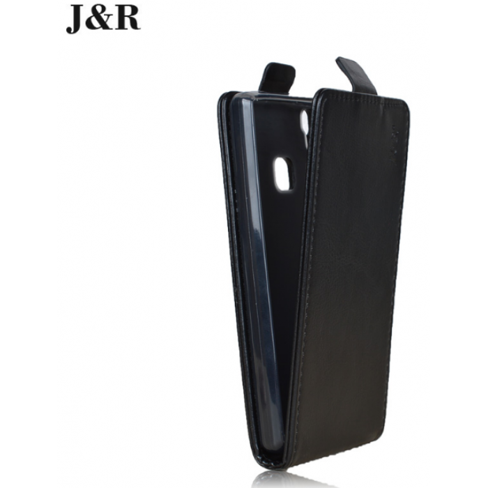 J&R кожаный флип чехол для Doogee X5 Max/Pro