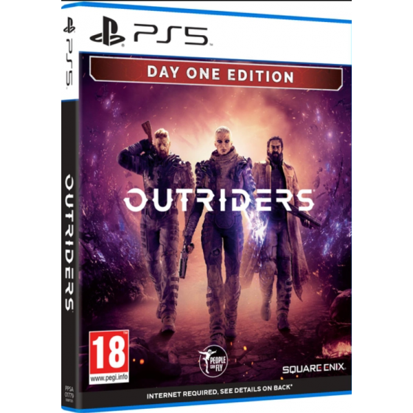 Игра для Sony Playstation 5 Outriders. Day One Edition (Blu-Ray диск)