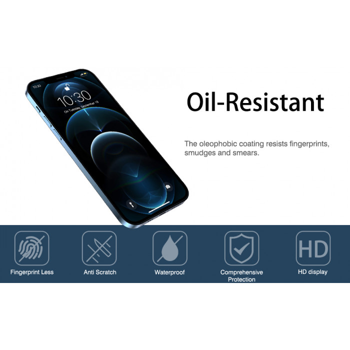 Самоклеющееся защитное стекло Wsken для iPhone 11 Pro (2шт)