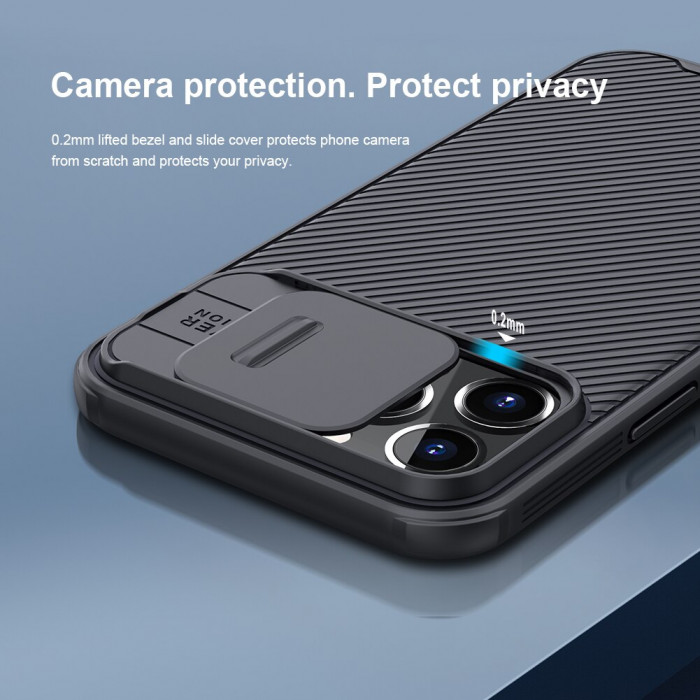 Чехол Nillkin CamShield Pro для iPhone 12 Pro Max Чёрный