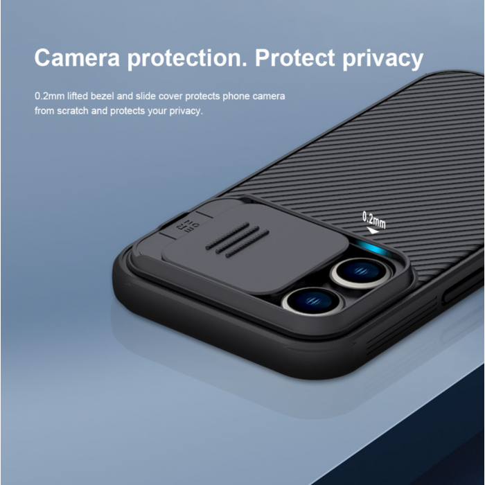 Чохол Nillkin Camshield Pro для iPhone 14 Pro Max Чорний