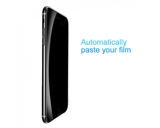 Захисне скло Baseus 0.23mm PET Soft 3D для iPhone 7 (чорне)