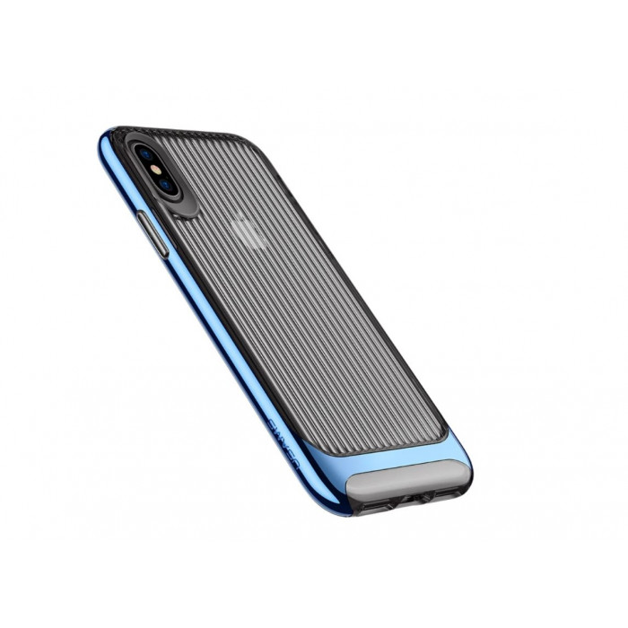 Чехол пластиковый Usams Case-Senior Series iPhone X Синий