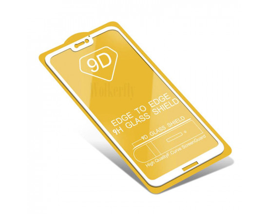 Защитное стекло с полным покрытием 9D для телефона Xiaomi Mi 8 Lite