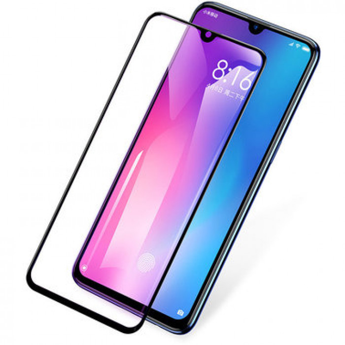 Защитное стекло с полным покрытием Baseus All Screen Arc Surface Anti Blue 0.3mm Black для Xiaomi Mi9/Mi9 Explore