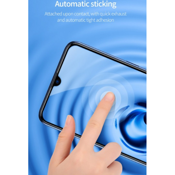 Защитное стекло с полным покрытием Baseus All Screen Arc Surface Anti Blue 0.3mm Black для Xiaomi Mi9/Mi9 Explore