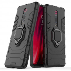 IronMan ультратонкий захисний бампер для Xiaomi Mi 9T/Pro(Redmi K20) з кільцем-тримачем Чорний