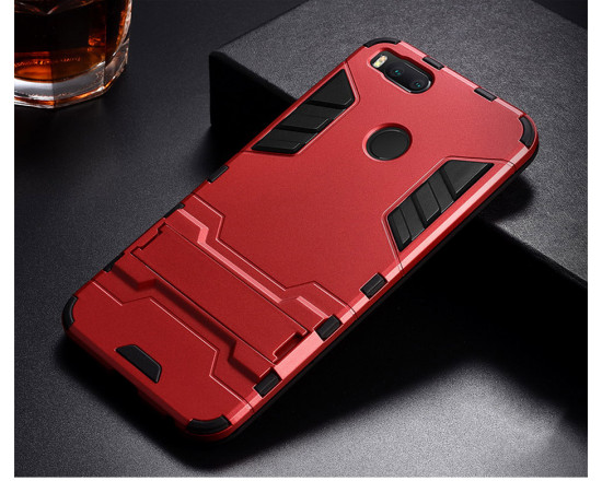 IronMan ультратонкий защитный бампер для Xiaomi Mi A1 Красный