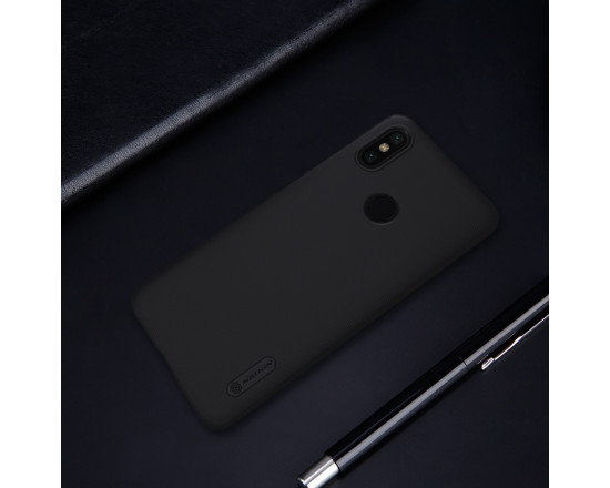 Чехол бампер Nillkin Frosted shield для Xiaomi Mi A2 Черный