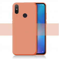 Силіконовий чохол Soft Touch для Xiaomi Mi 8 Помаранчевий