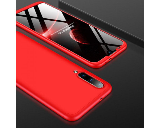 Матовый защитный чехол GKK 360° для Xiaomi Mi A3 Красный