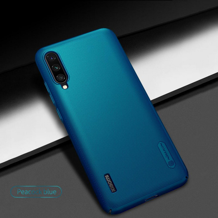 Чехол бампер Nillkin Frosted shield для Xiaomi Mi A3 Синий