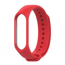 Силіконовий ремінець MiJobs для Xiaomi Mi Band 3 Terracotta-red