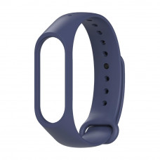 Силіконовий ремінець MiJobs для Xiaomi Mi Band 3/4 Синій