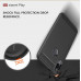 Силиконовый чехол с карбоновой вставкой для Xiaomi Mi Play Черный