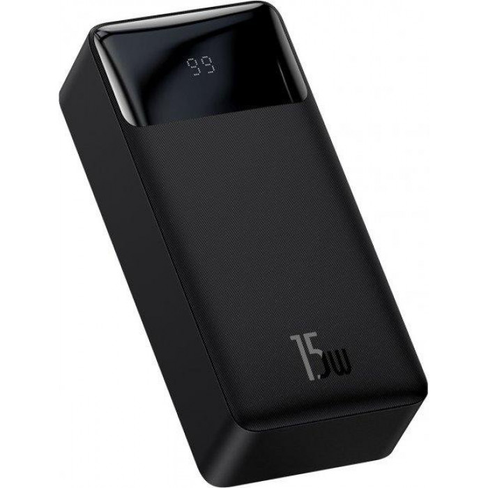 УМБ Baseus Bipow 30000 mAh 15W Digital Display Black (PPDML-K01)