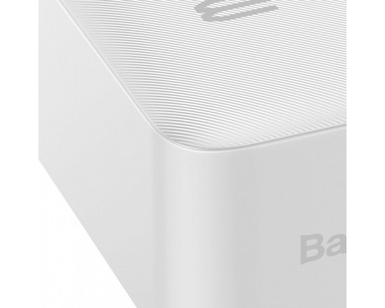 УМБ Baseus Bipow 30000 mAh 20W Digital Display White (PPBD30K)