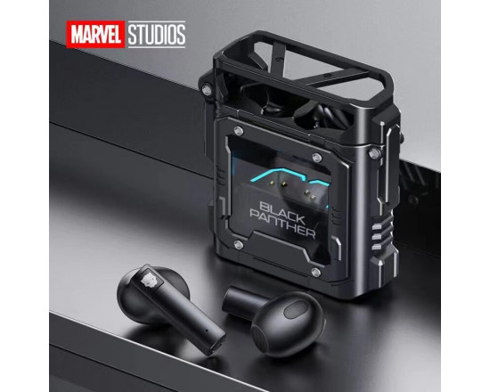 Бездротові навушники Marvel  True Wireless Earphones Black Panther BTMV08 Чорні BT 5.3