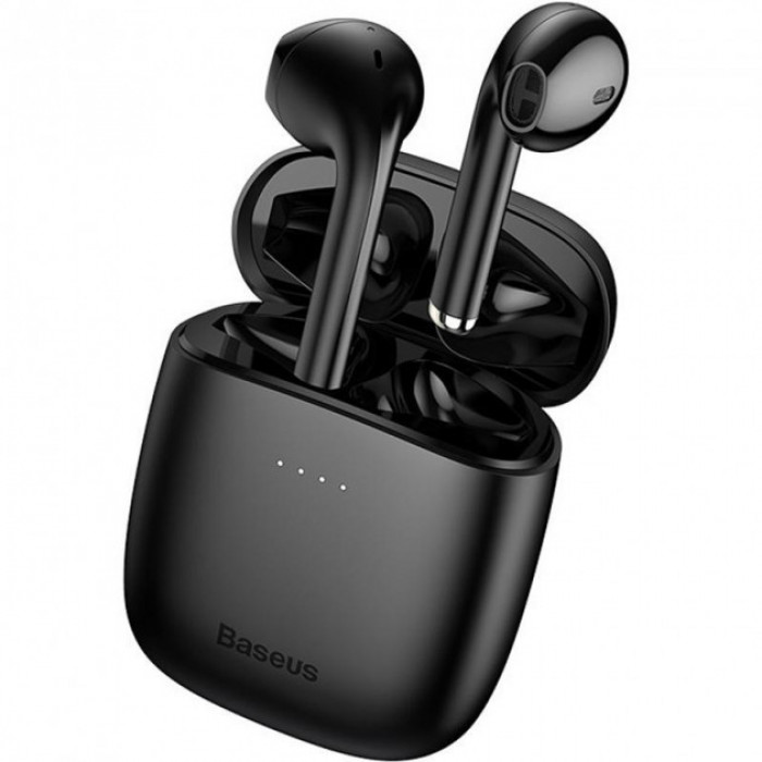 Бездротові навушники BASEUS Encok True Wireless Earphones W04 Bluetooth Чорні