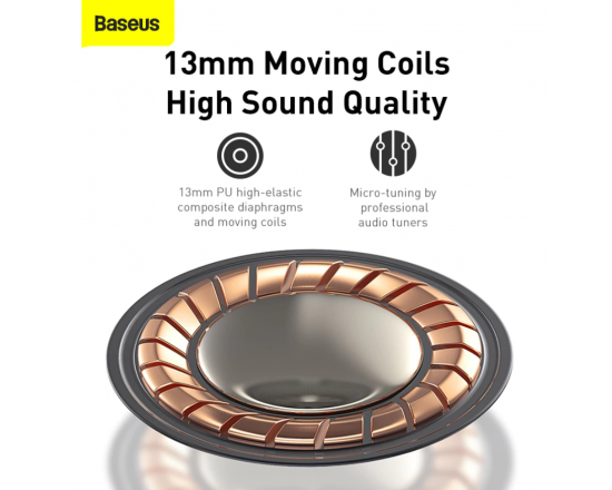 Бездротові навушники BASEUS Encok True Wireless Earphones W04 Bluetooth Фіолетовий
