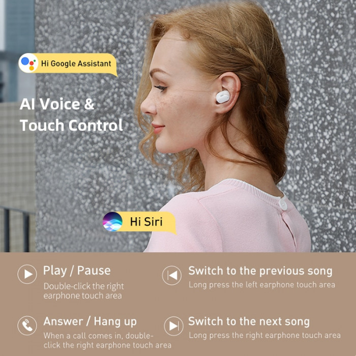 Бездротові навушники BASEUS Encok True Wireless Earphones WM01 Bluetooth